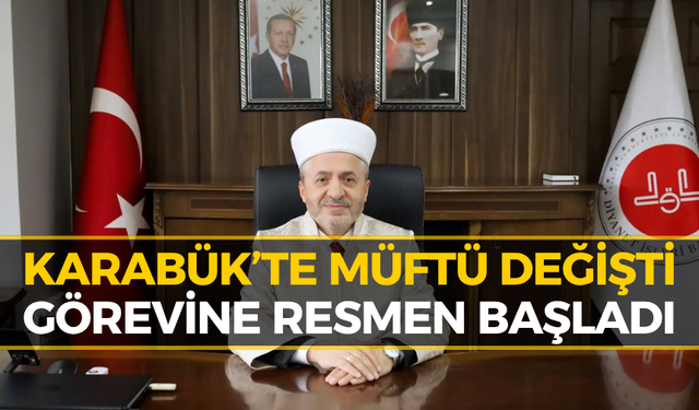 Karabük İl Müftüsü Dr. Mustafa Yavuz Görevine Başladı