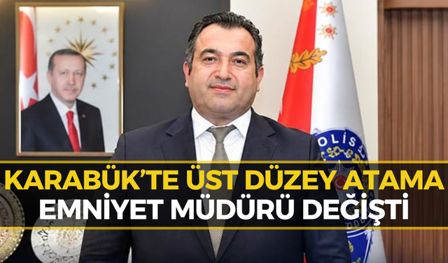 Karabük’ün Yeni Emniyet Müdürü Osman Tınmazol Oldu