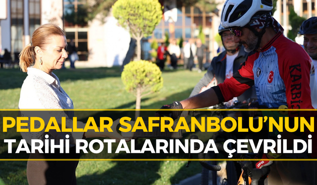 6. Karabük Bisiklet Festivali’nde Pedallar Safranbolu'da Döndü