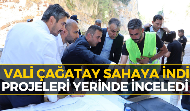 Karabük’te Vali Çağatay’dan İki Kritik Noktada İnceleme!