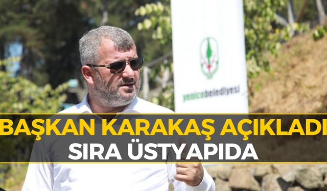 Yenice’de Altyapı Çalışmaları Tamamlanıyor, Üstyapı Başlıyor