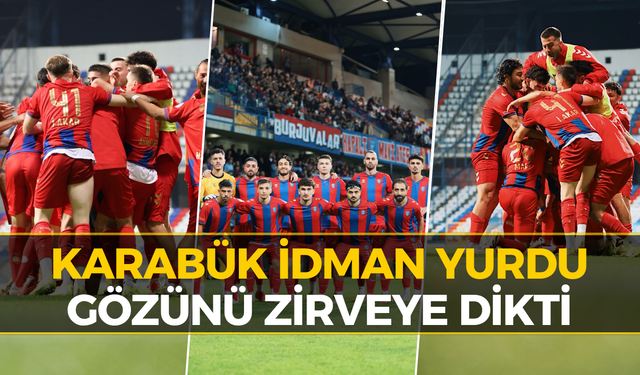 Karabük İdman Yurdu Zirveye Koşuyor: Hedef Şampiyonluk!