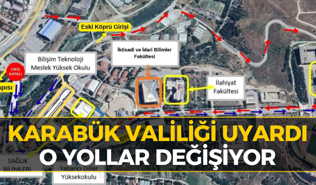KPSS Günü Karabük’te Trafik Düzeni Değişiyor!