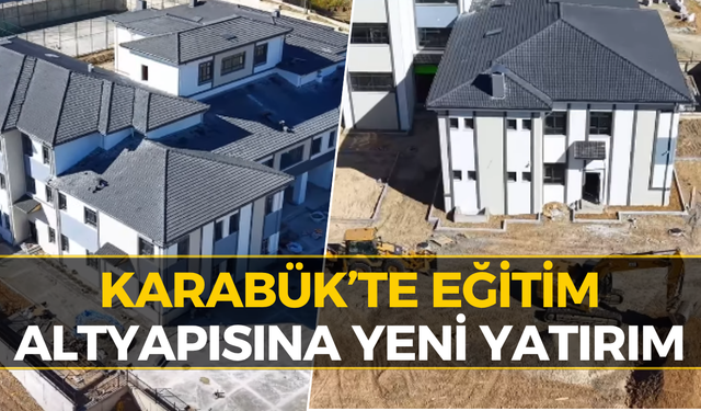 Karabük'te Yeni Okul Heyecanı! İnşaat Devam Ediyor