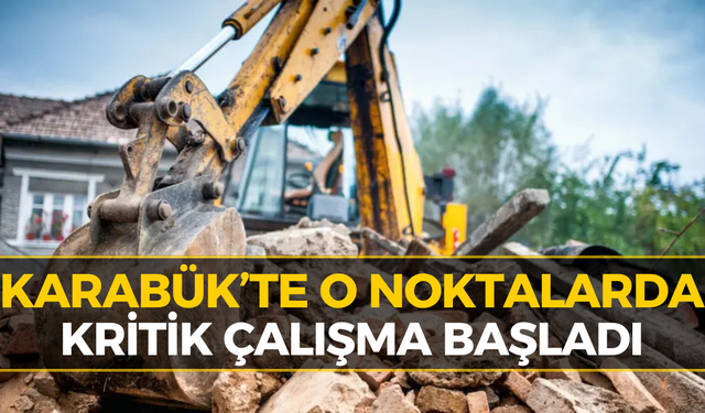 Karabük’te 44 Noktada Hareketlilik! Ekipler Sahada