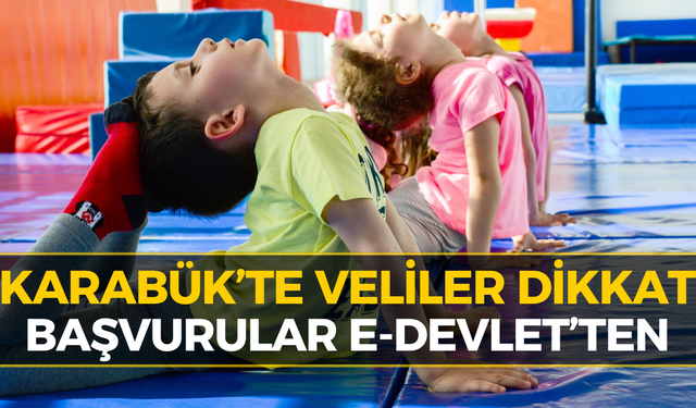 Karabük’te Minikler İçin Cimnastik Eğitim Kayıtları Başlıyor