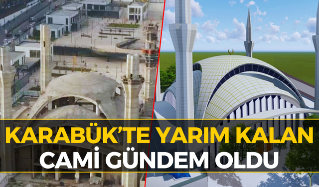 Karabük’te 3 Yıldır Bitmeyen Cami İçin Sert Tepki!