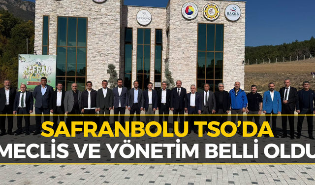 Safranbolu Ticaret Odasında Yönetim Belli Oldu