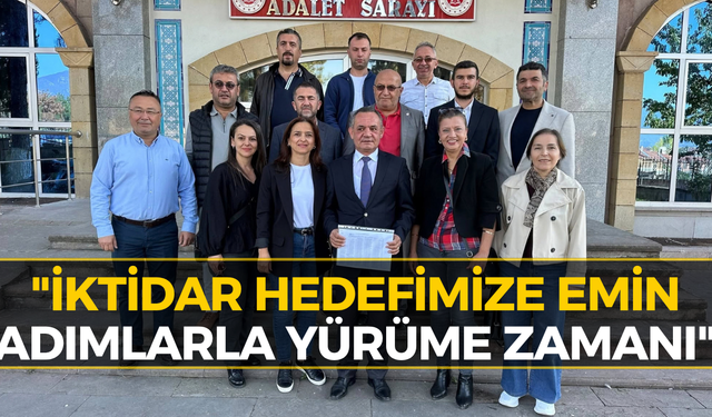 Yeni Parti Safranbolu’da Cumhur Onkardeşler Mazbatasını Aldı