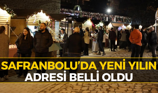 Safranbolu’da Yılbaşı Panayırı İçin Geri Sayım