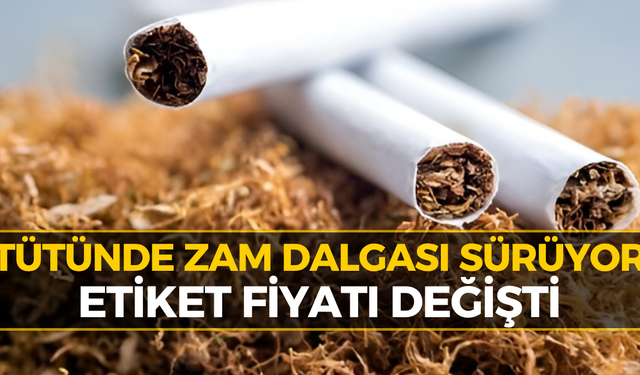 Sigara Tiryakilerine Üzücü Haber: Yeni Zam Geldi!