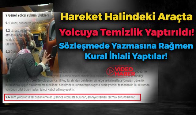 Hem Temizlik Hem Kural İhlali