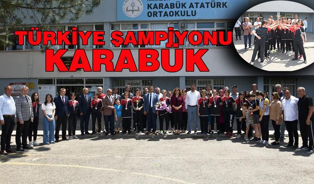 Türkiye kız Futsal Takımı Şampiyonu Karabük