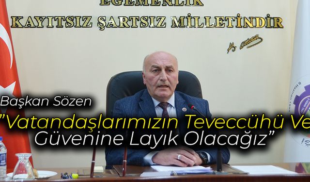 Şubat Ayı İl Genel Meclis Toplantısı Ahmet Sözen Başkanlığında Başladı