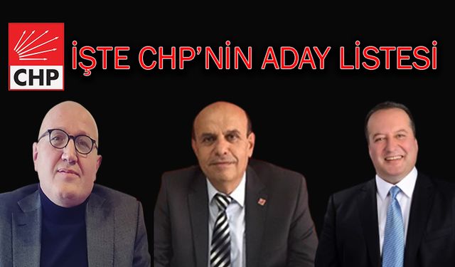 İşte CHP Karabük Milletvekili Adayları