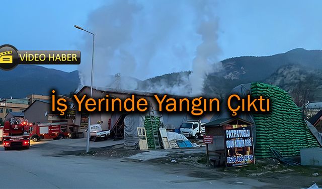 Karabük'te İş Yerinde Çıkan Yangın Söndürüldü