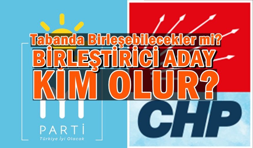 CHP ve İYİ Parti Tabanda Birleşir mi?