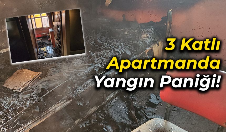 Karabük'te Apartman Yangını: Maddi Hasar Oluştu