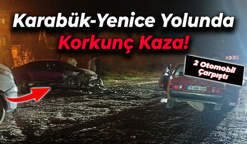 Karabük'te Meydana Gelen Trafik Kazasında 3 Kişi Yaralandı