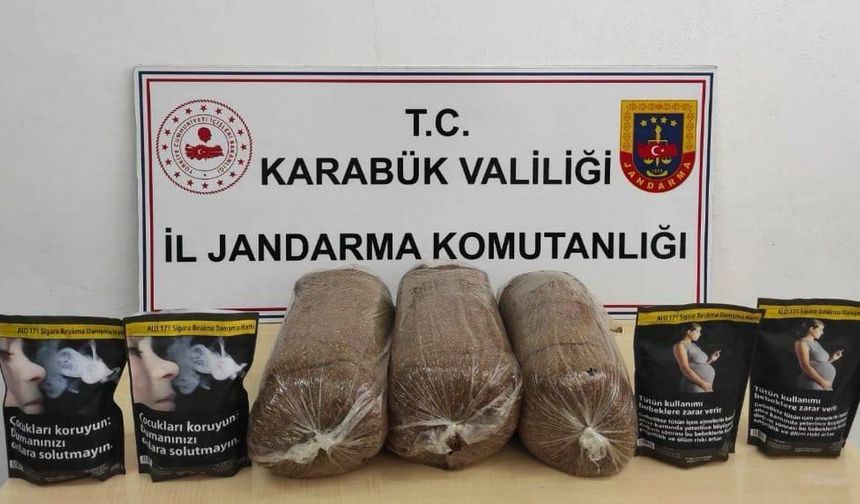 Jandarmadan Operasyon: 15,7 Kg Kıyılmış Tütün Ele Geçirildi