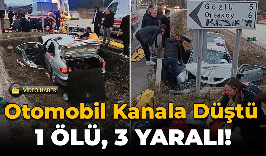 Eskipazar’da Feci Kaza: 1 Ölü, 3 Yaralı!