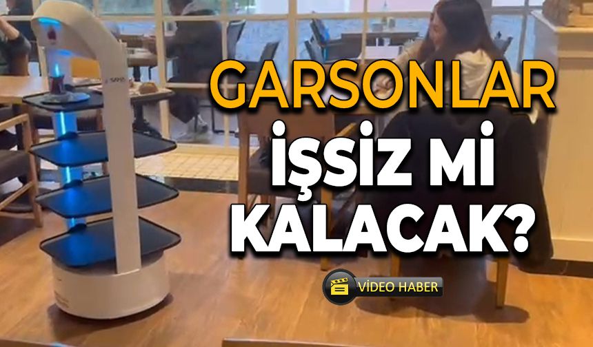 Robot Garson Dönemi! Garsonluk Mesleği Tehlikede mi?