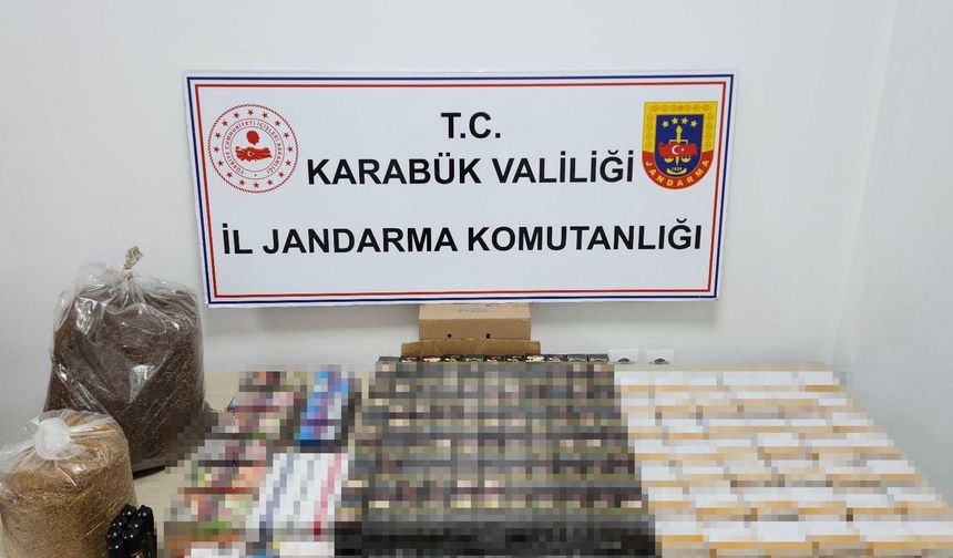 Karabük’te Kaçak Sigara Operasyonu!