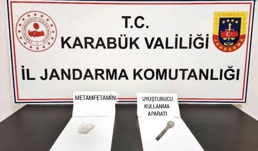 Safranbolu’da Jandarmadan Uyuşturucu Operasyonu