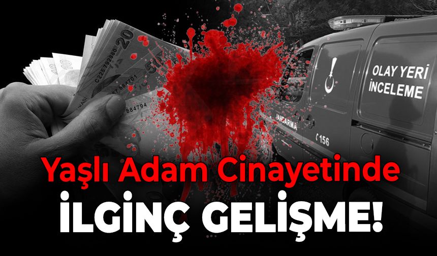 Cinayet Sebebi Yaşlı Adamın Evindeki Paraları mı?