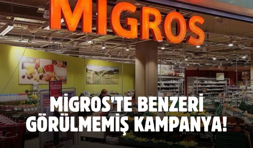 Migros marketlerde fiyatları görenler şok olacak! Süt ürünlerinde kaçırılmayacak kampanya başladı