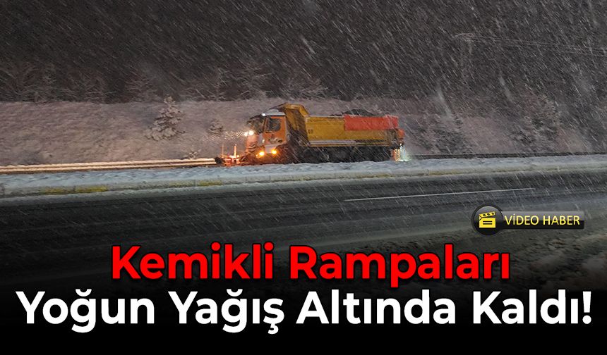 Karabük’te Kar Alarmı! Kemikli Rampaları Yoğun Yağış Altında