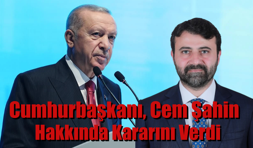Cem Şahin, Yeniden AK Parti Genel Sekreter Yardımcısı Oldu