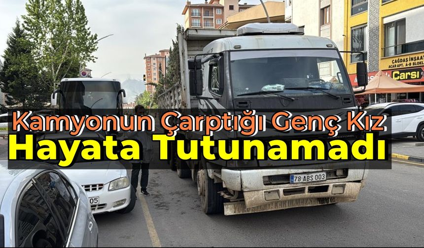Kamyon Çarpan Afgan Hayatını Kaybetti