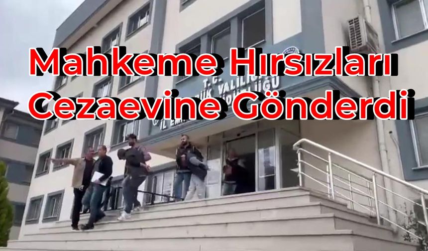 Şehir Dışından Gelen Hırsızlar Tutuklandı