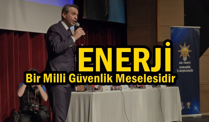 Bakan Bayraktar Karabük'te Konuştu