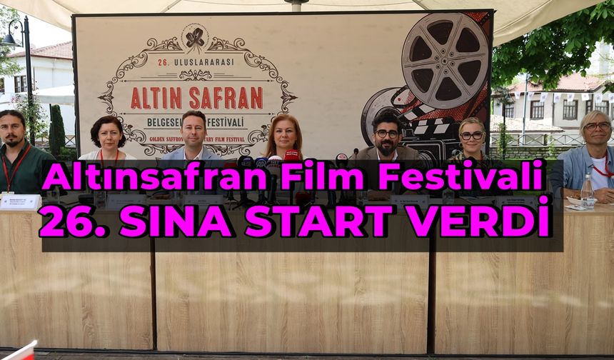 Altın Safran Belgesel Film Festivali Başladı