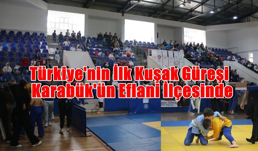 Türkiye'de ilk kuşak güreşi turnuvası