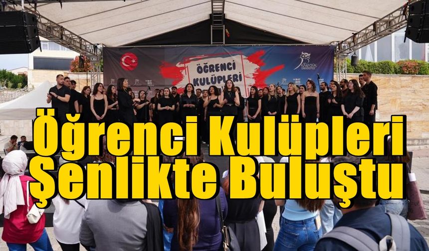 Öğrenciler Kulüp Şenliğinde Buluştu