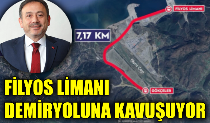 Filyos Limanı demiryolu ağına bağlanıyor