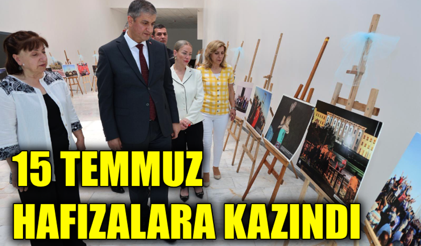 Karabük’te “15 Temmuz” konulu fotoğraf sergisi açıldı