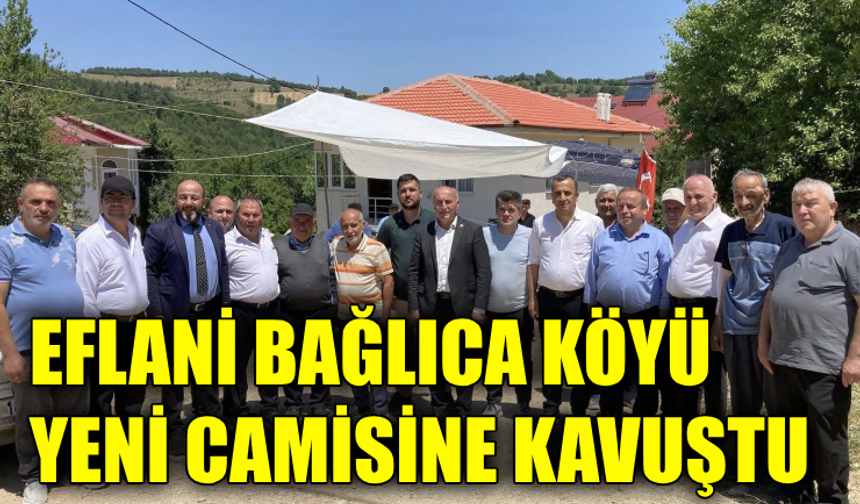 Bağlıca Köyü’ne yeni camii ve sosyal tesis kazandırıldı