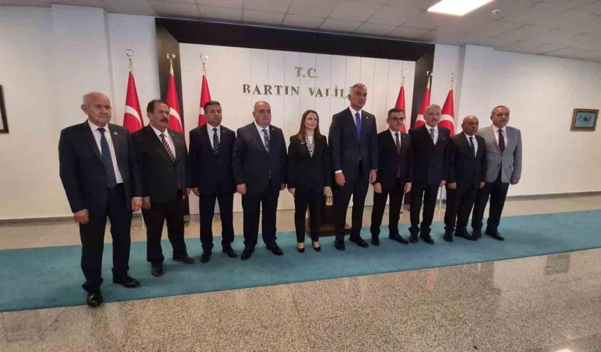 Bakan Ersoy'dan Bartın Valiliğine ziyaret