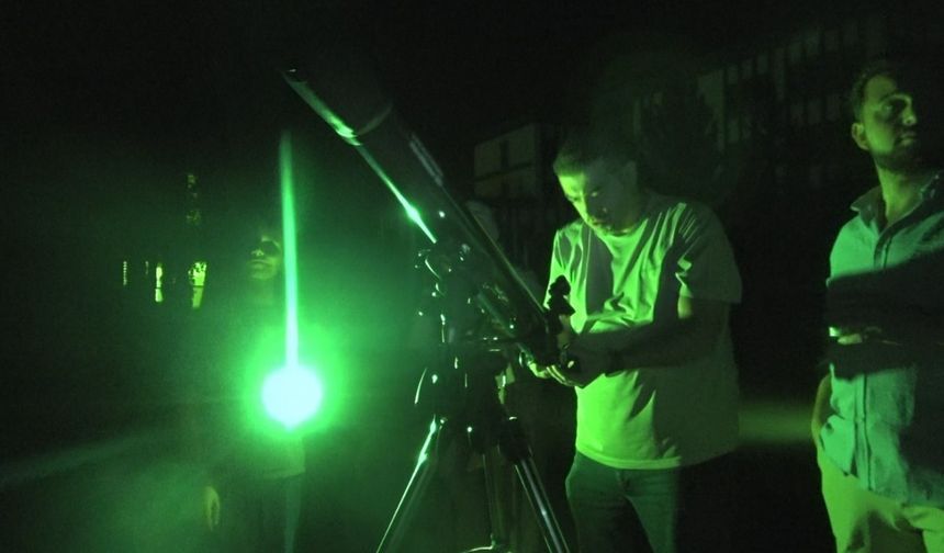 Gökyüzü tutkunları meteor yağmuru için buluştu