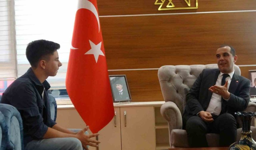 16 yaşındaki Mert Can’dan örnek davranış