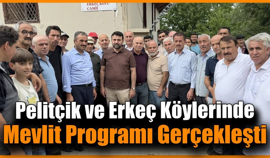 Ovacık'ta mevlit programı düzenlendi