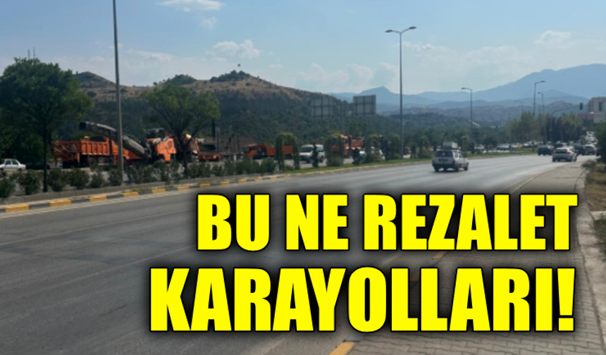 Karabük’te yol çalışması trafiği felç etti