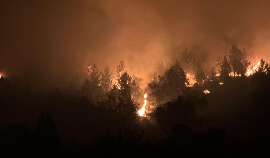 Kastamonu yangını Safranbolu köylerinin sınırına dayandı