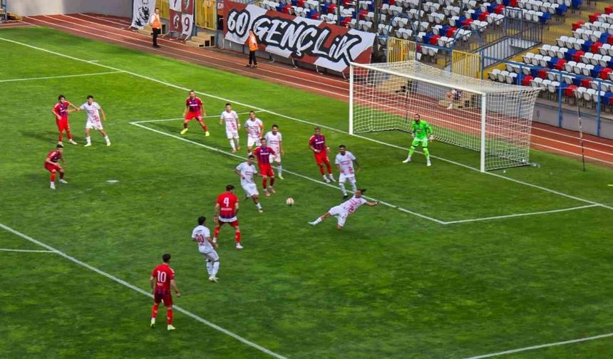 Karabük İdman Yurduspor evinde Tokat’a yenildi: 4-1