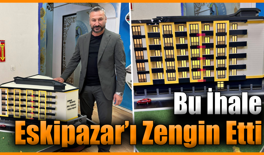 Eskipazar’da belediye ilk kez arsa ihalesi yaptı