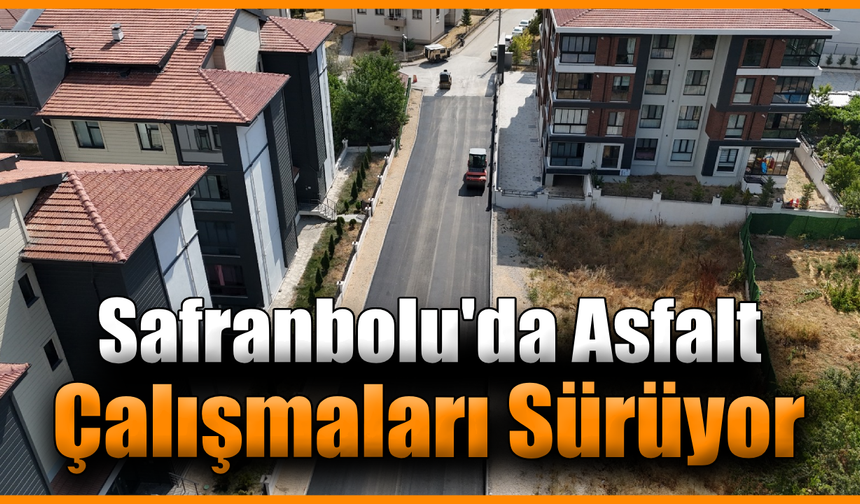 Safranbolu’da yol yenileme çalışmaları hız kazandı